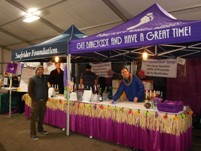 Surfrider Foundation table