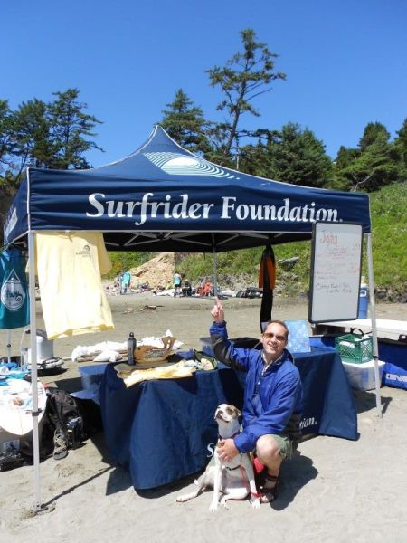 Surfrider Foundation tent