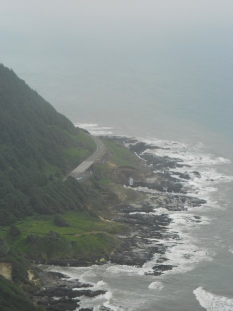 View south from top of Cape Perpetua